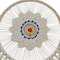 White Cotton Bohemian Dreamcatcher Wall Decor, 21" x 1" x 63"